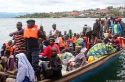 В Конго потонуло судно. Є загиблі, 200 людей зникли безвісти