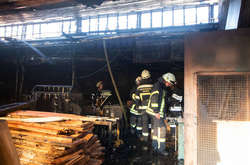  Ліквідація пожежі в одноповерховій складській будівлі на вул. Марка Вовчка 22 травня 
  