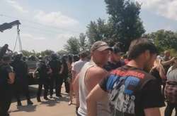 Сутички на поблизу забороненого будівництва