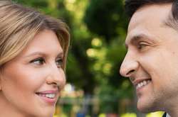 В сети появилось архивное фото Владимира и Елены Зеленских