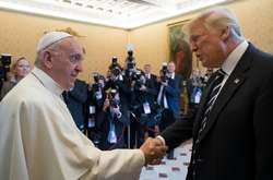 Папа Римський Франциск та президент США Дональд Трамп