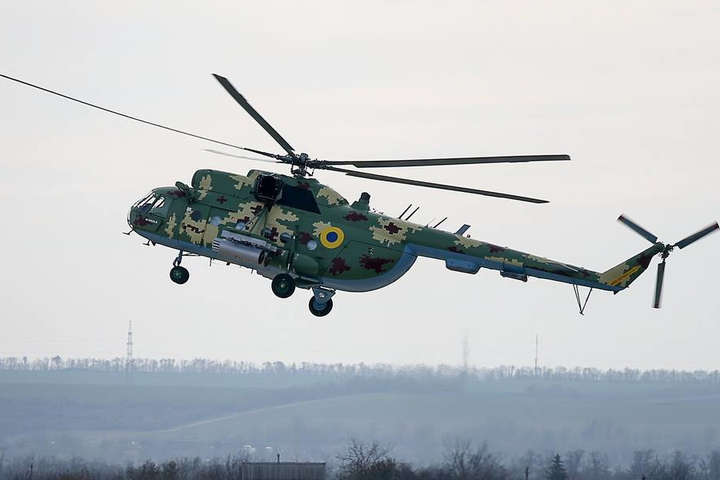 На Рівненщині розбився військовий вертоліт Мі-8: четверо членів екіпажу загинули