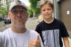 Потап помог сыну сочинить рэп для последнего звонка