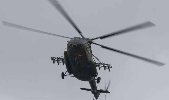 На Ровенщине разбился вертолет ВСУ, экипаж погиб