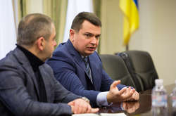 Директор НАБУ Артем Ситник та його перший заступник Гізо Углава