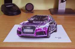 Фантастические объемные рисунки, которые невозможно отличить от реальности