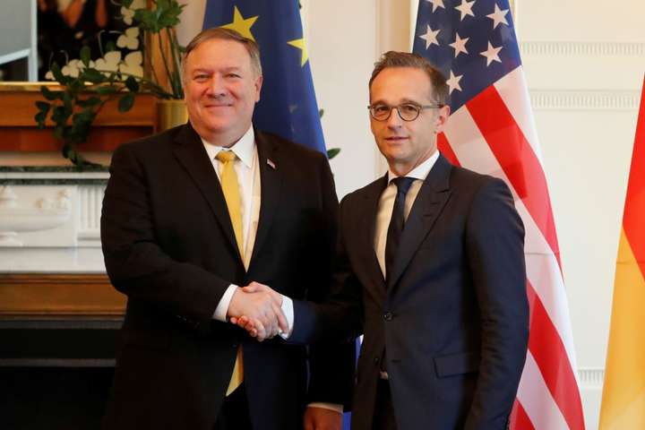 Помпео та Маас обговорили взаємодію США і Німеччини щодо України