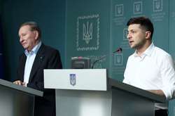  Леонід Кучма і Володимир Зеленський 