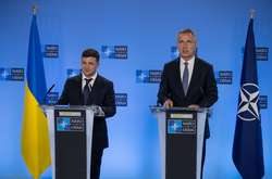 Владимир Зеленский и Йенс Столтенберг