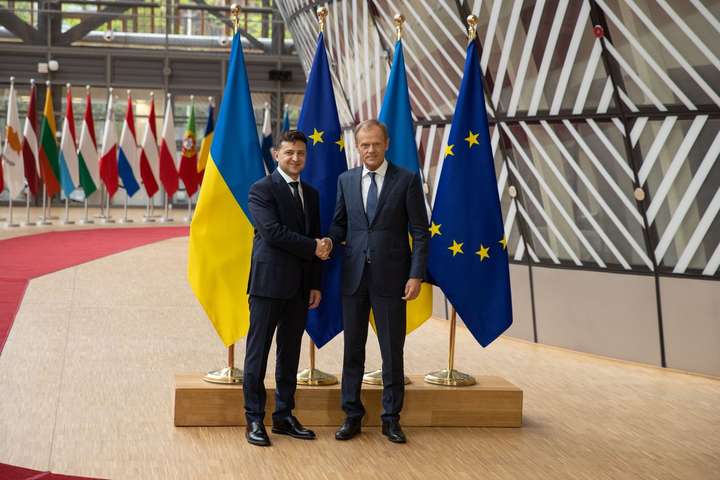 Зеленський назвав вступ України до ЄС «смертю імперського проекту Росії»