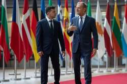 Владимир Зеленский и Дональд Туск 