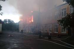  4 червня сталася пожежа в адмінбудівлі на вул. Героїв України 