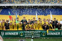 Збірна України в меншості перемогла на Меморіалі Лобановського