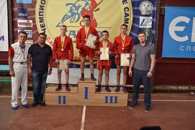 Три бронзових медалі вибороли вінничани на чемпіонаті України з боротьби самбо