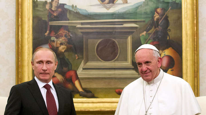 Папа Римський у липні зустрінеться з Путіним 