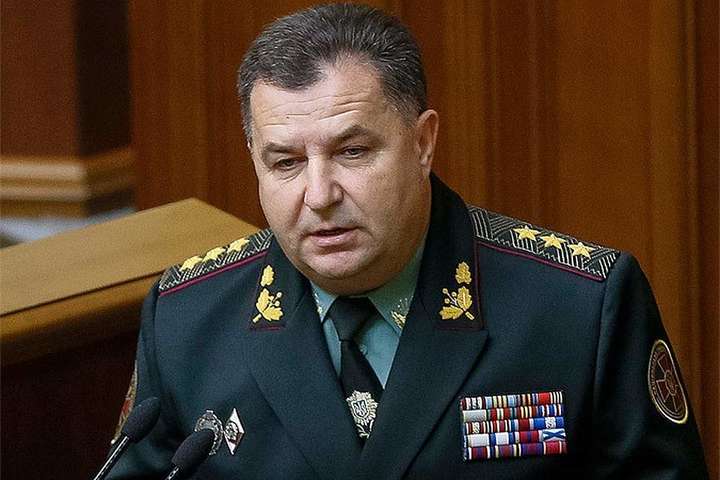 Рада відмовилася звільнити міністра оборони Полторака