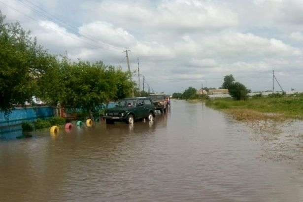 В Україні через негоду затопило три області