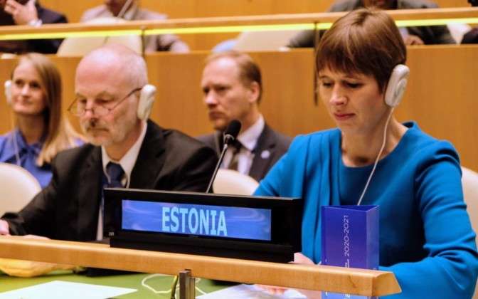 Президент Естонії назвала обрання країни до Радбезу ООН історичним
