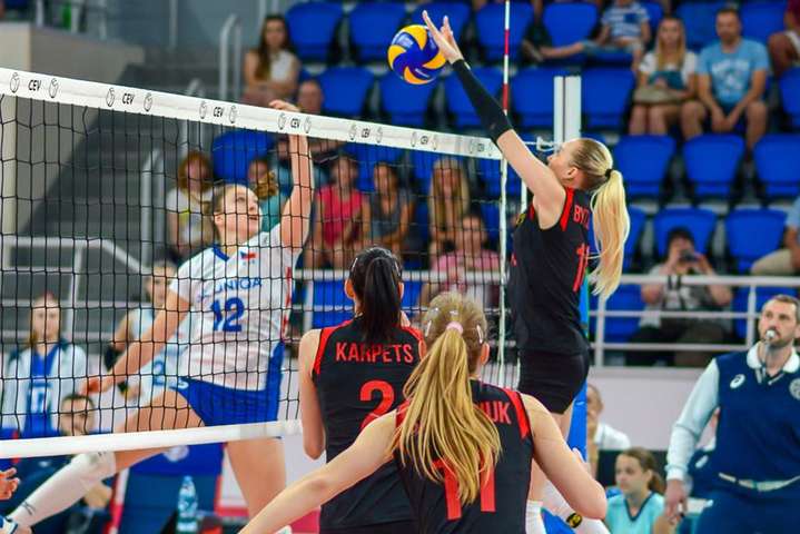 Українки відповіли Чехії за виїзну поразку у «Золотій Євролізі» з волейболу
