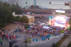 В Одесі під час концерту партії «Довіряй ділам» рухнула конструкція