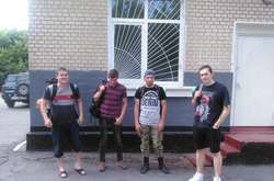 Група з чотирьох молодих людей була затримана в м. Прип’ять