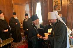 Епіфаній привітав з іменинами Вселенського патріарха Варфоломія під час літургії у Стамбулі 