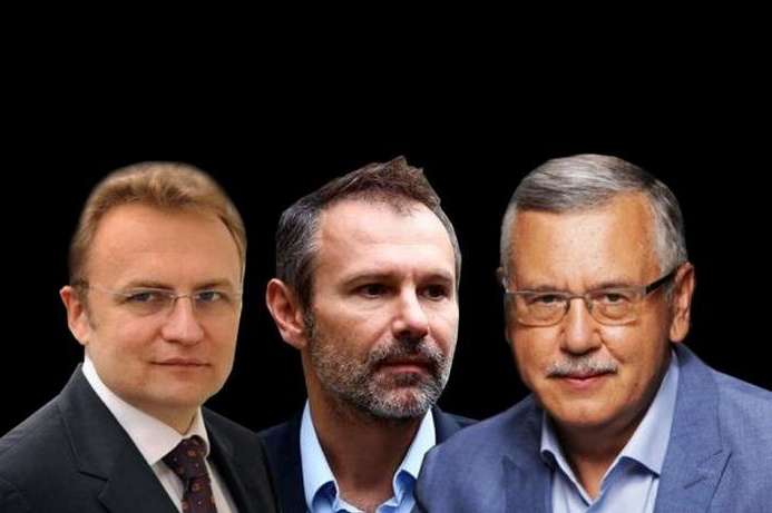 Садовий, Вакарчук та Гриценко почали переговори про єдиних кандидатів