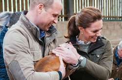 Принц Уильям и Кейт Миддлтон проявили мастерство в стрижке овец