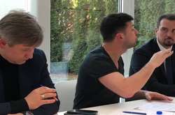 Володимир Зеленський та  Айварас Абромавичус 