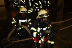 У навчаннях взяли участь близько 60 чоловік особового складу ДСНС