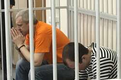 Олександр Жильніков і В'ячеслав Сухарко у Верховному суді Білорусі 