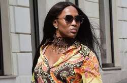 Сногшибательная Наоми Кэмпбелл снялась топлес для модного глянца