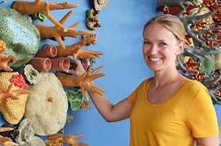 Художница создает потрясающие скульптуры, имитирующие подводный мир