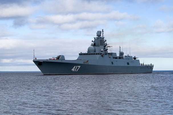 Російський військовий корабель помітили біля кордонів Латвії