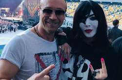 Ирина Билык  и Олег Винник сходили на концерт легендарной группы Kiss