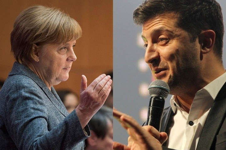 Зеленський розповів про свої очікування від зустрічі з Меркель