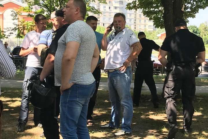 У Харкові облили зеленкою проросійського ексдепутата міськради