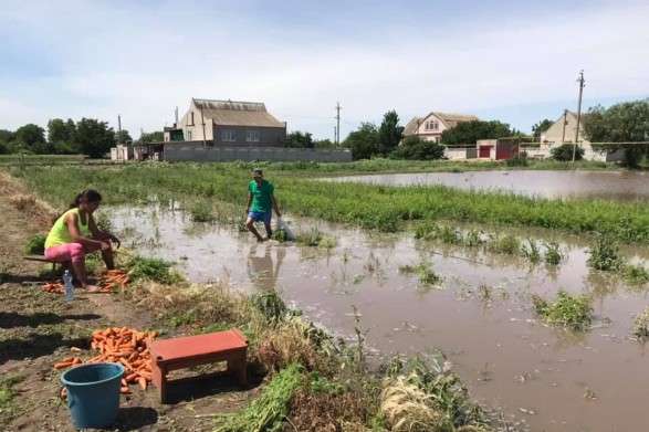 На Херсонщині від води потерпають майже 80 домогосподарств
