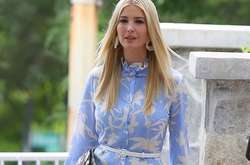 Платье с рюшами и цветочным принтом: Иванка Трамп восхитила американцев нежным деловым луком