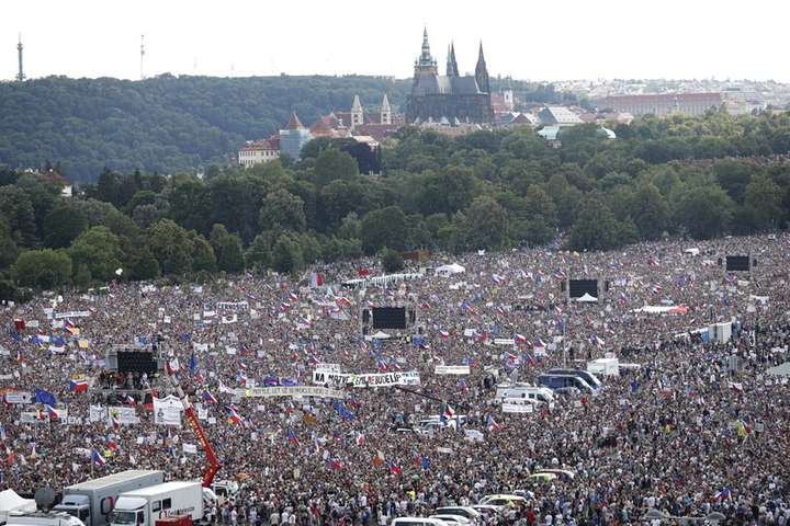 У Чехії анонсували наступну велику демонстрацію за демократію