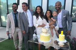 Звезда «Отчаянных домохозяек» Ева Лонгория и Хосе Бастон окрестили сына Сантьяго