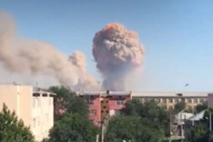 Внаслідок вибухів на арсеналі в Казахстані загинули дві людини