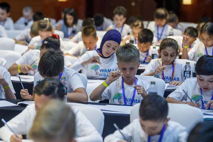 Збірна України посіла перше місце в Олімпіаді з ментальної арифметики