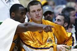 Станіслав Медведенко тривалий час грав пліч-о-пліч з легендарним Кобі Браянтом