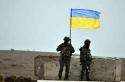 Українські військові на Донбасі