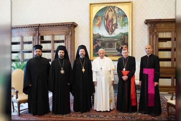 Папа Франциск делегації з Константинополя: Наша мета – повна єдність