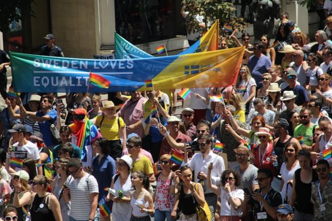 У Північній Македонії пройшов перший ЛГБТ марш