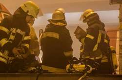 У паркінгу багатоповерхівки в Києві сталася пожежа