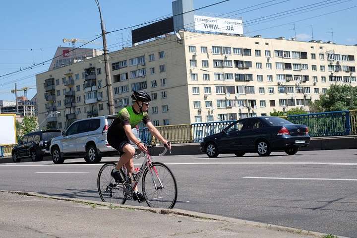 Названо найпопулярніші серед велосипедистів дороги Києва