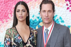  Мэттью Макконахи и Камила Алвес 
  